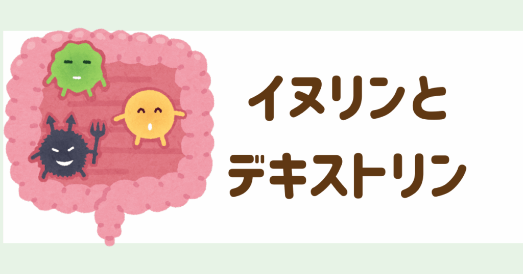 イヌリンと難消化性デキストリン